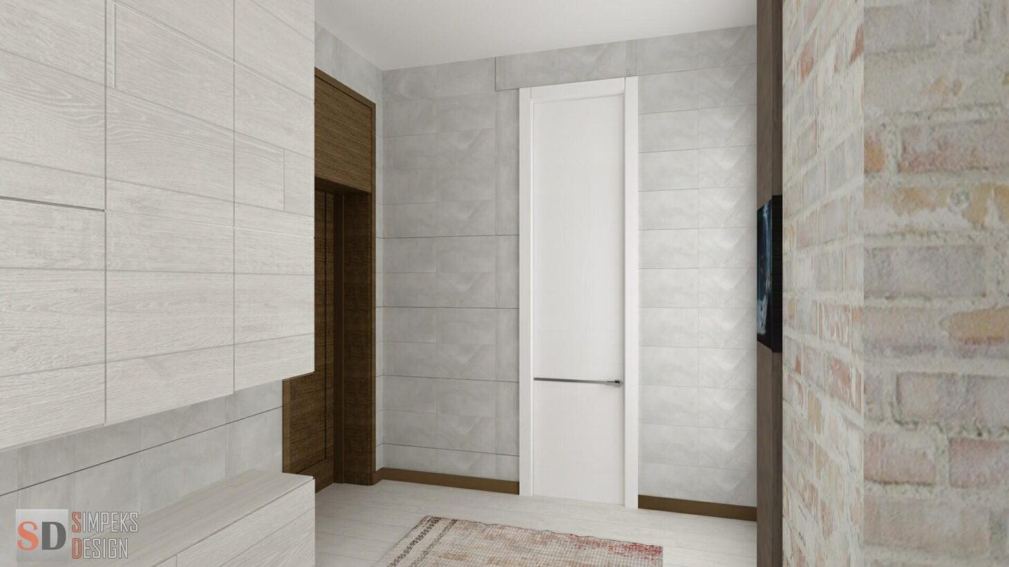 High Italian doors