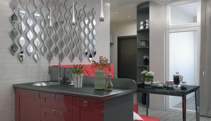 Modern art deco kitchen
