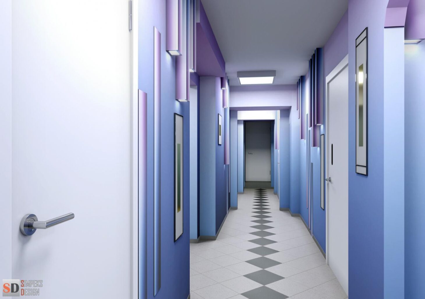 Hallway design in dentistry