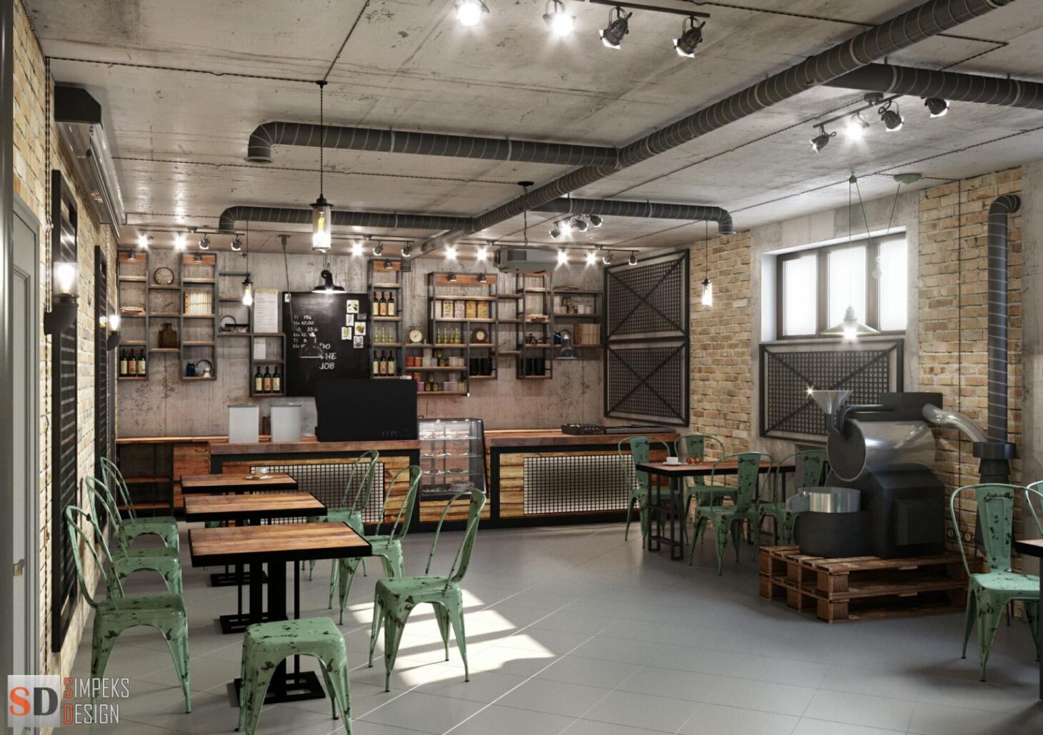 Cozy cafe
