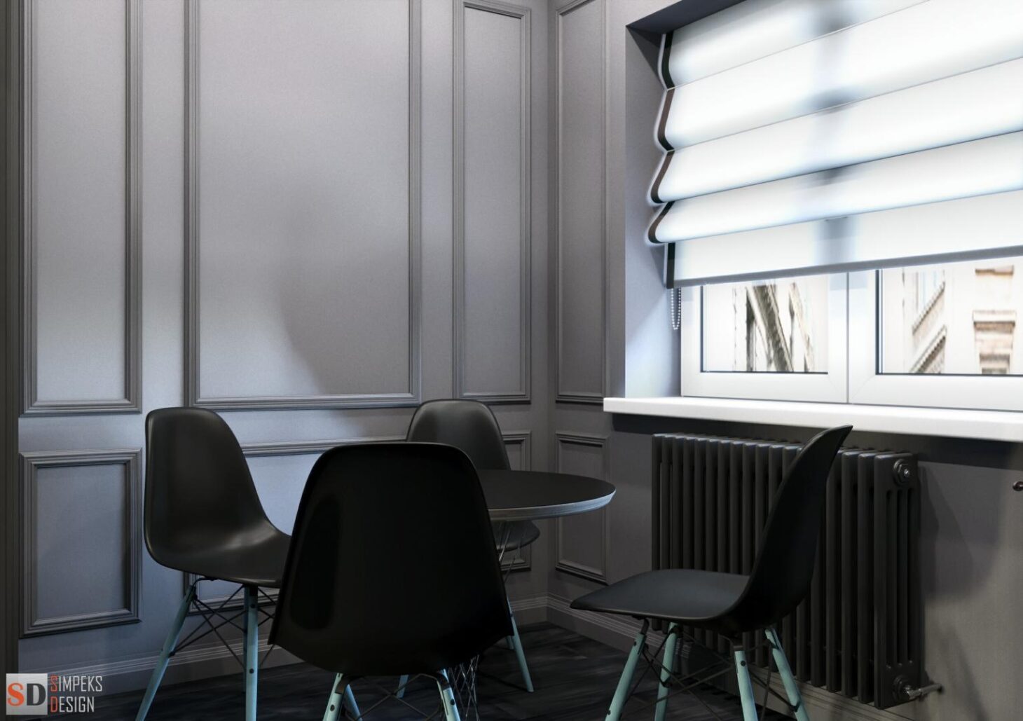 Dining area in the beauty salon