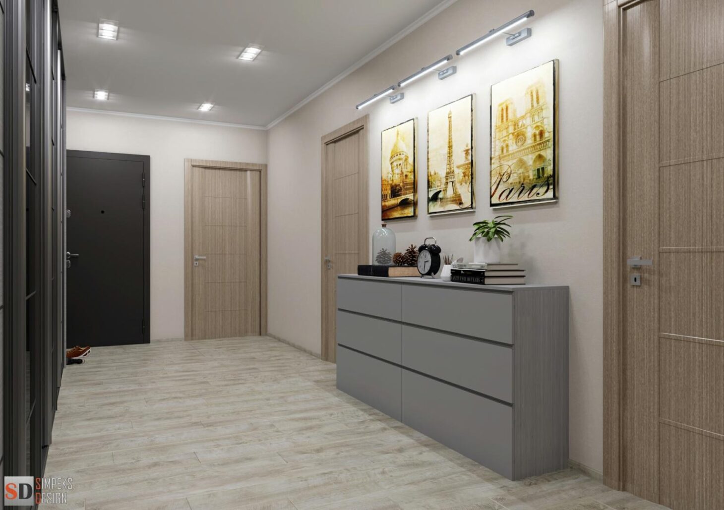Chest in the hallway