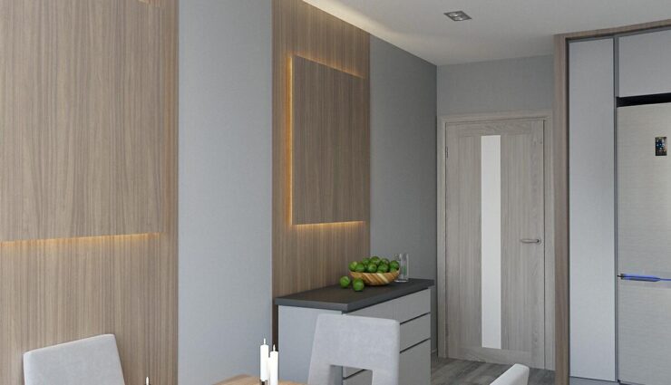 Backlit wall panels