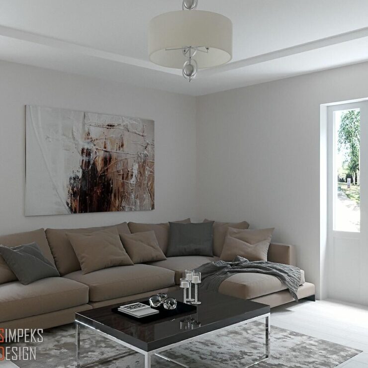 Design of a cottage in Kanadsky Village, Irpin (150 sq. m.)