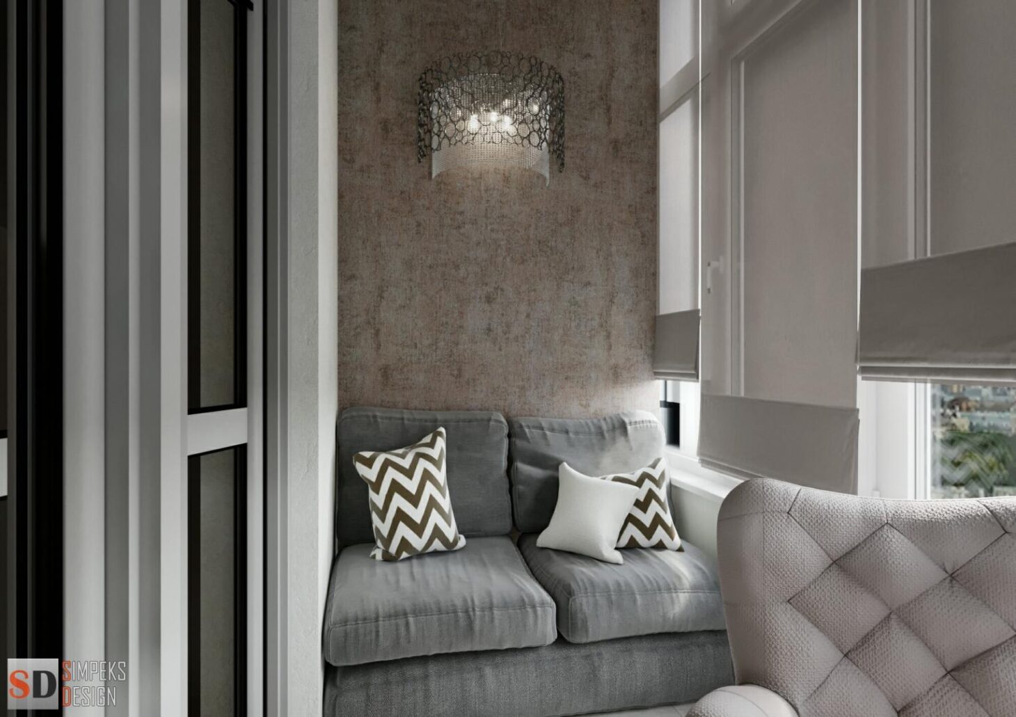 Small balcony design