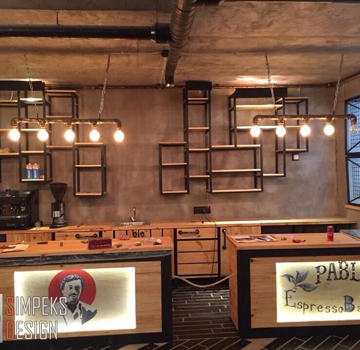Renovation cafe in Kyiv, Cafe str. Kikvidze (70 sq.m.)