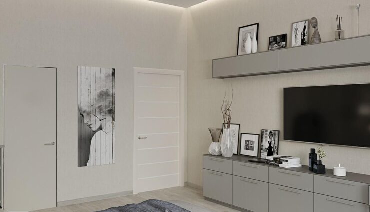 Bedroom in modern style