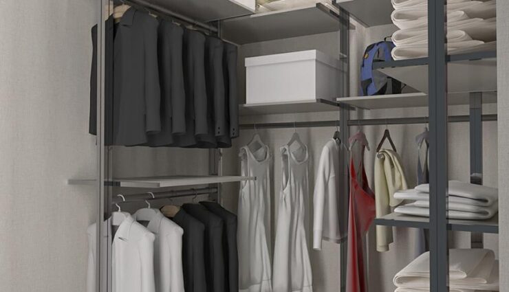 Prefabricated wardrobe system