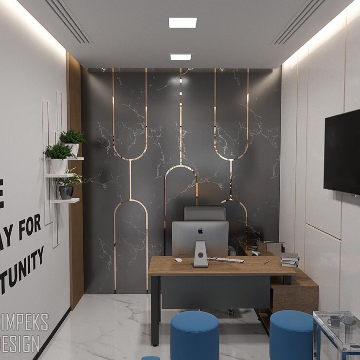Office design for a financial company, Dubai UAE