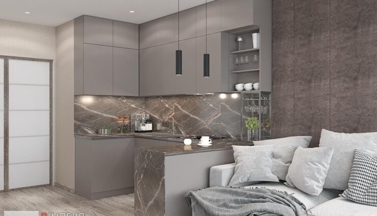 Corner kitchen
