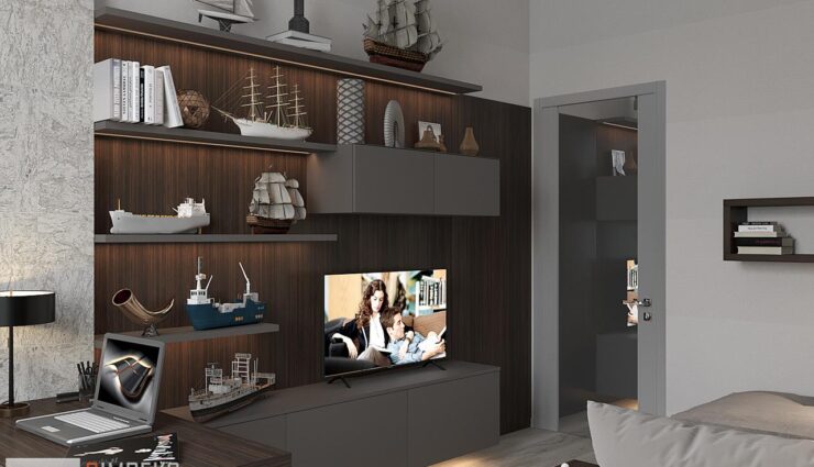 Cabinet in modern style