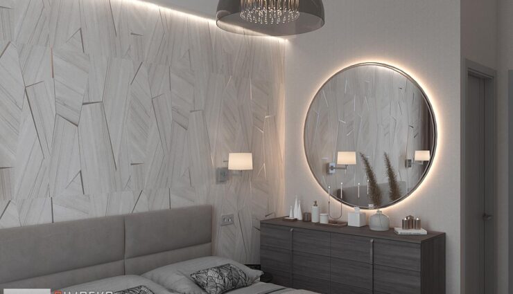 Dressing table in the bedroom