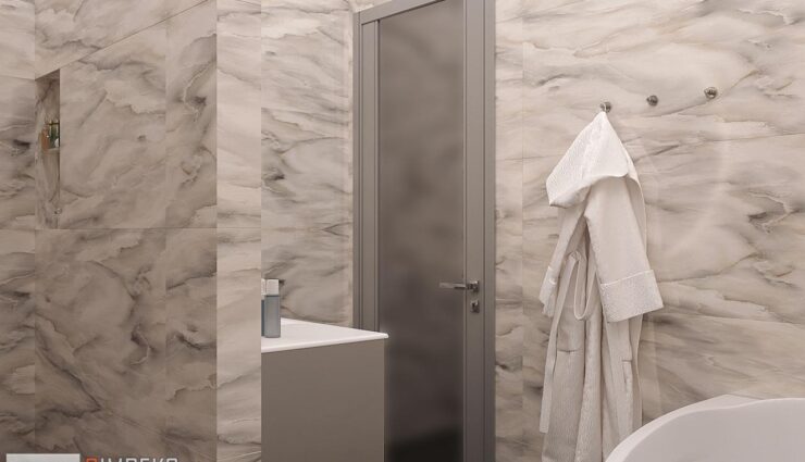 Bathroom in a modern style