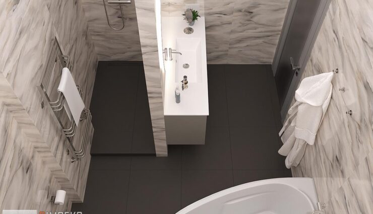 Modern bathroom