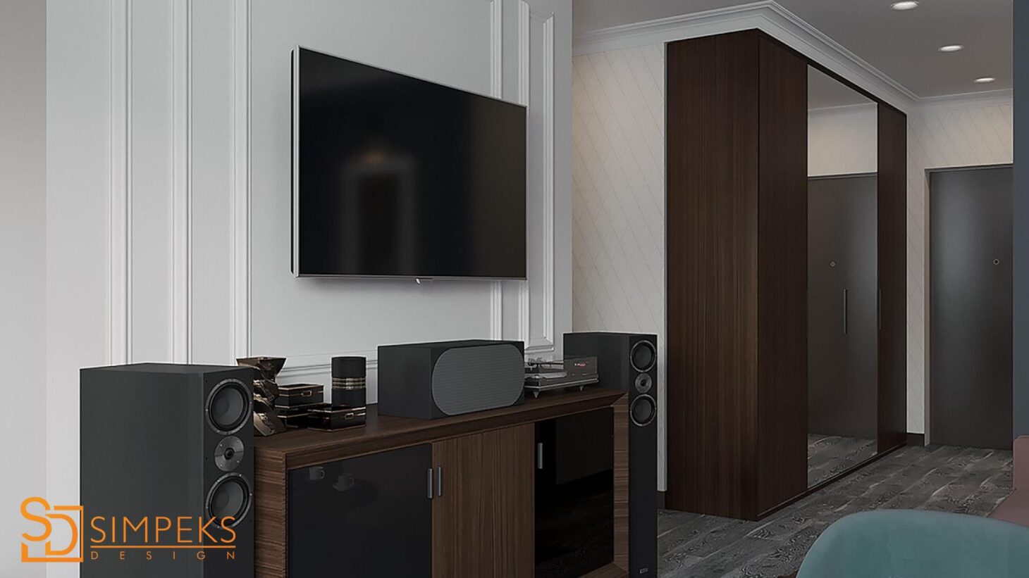 Corridor in modern classics