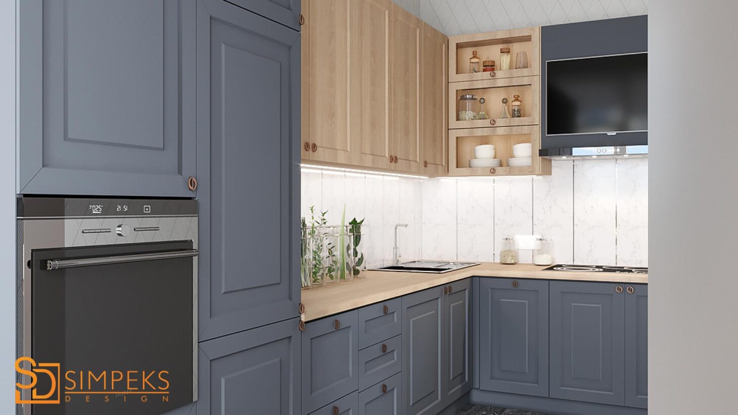 Kitchen in modern classics
