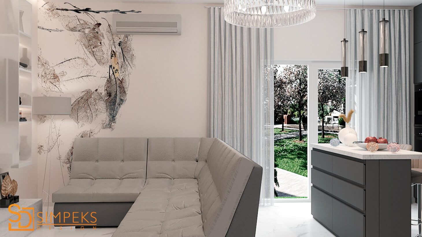 Rest area in the living room