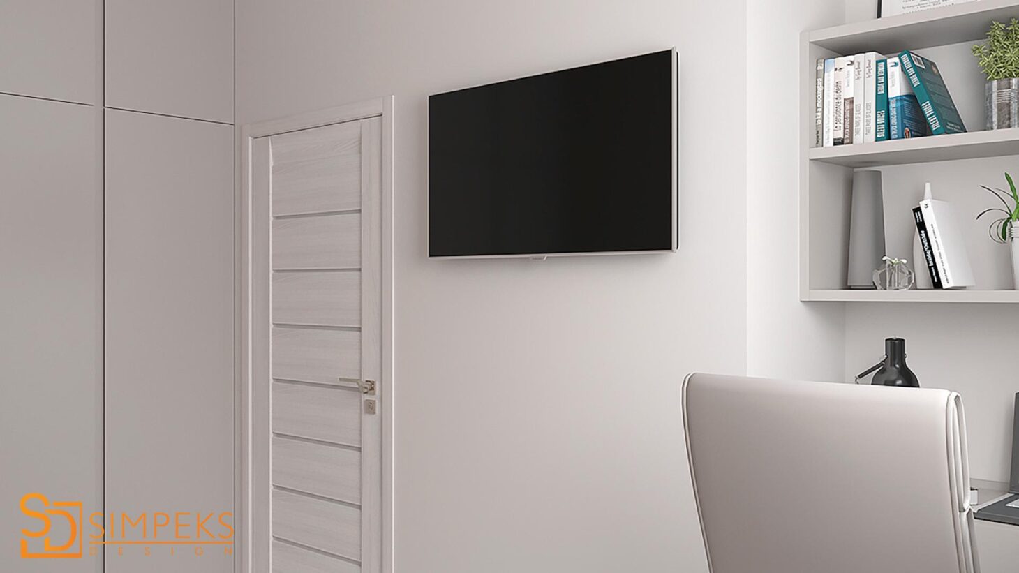 Cabinet in light colors