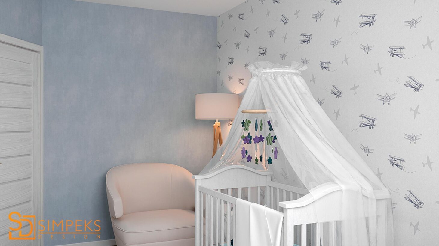 Nursery design for a boy