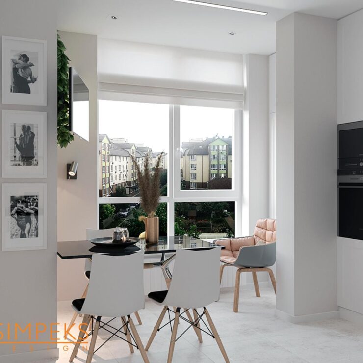 Design of a smart apartment, RC Denmark, (30 sq. m.)