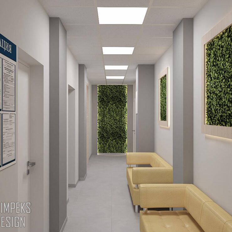 Medical center design, Kyiv, str. Stelmaha, (150 sq. m.)