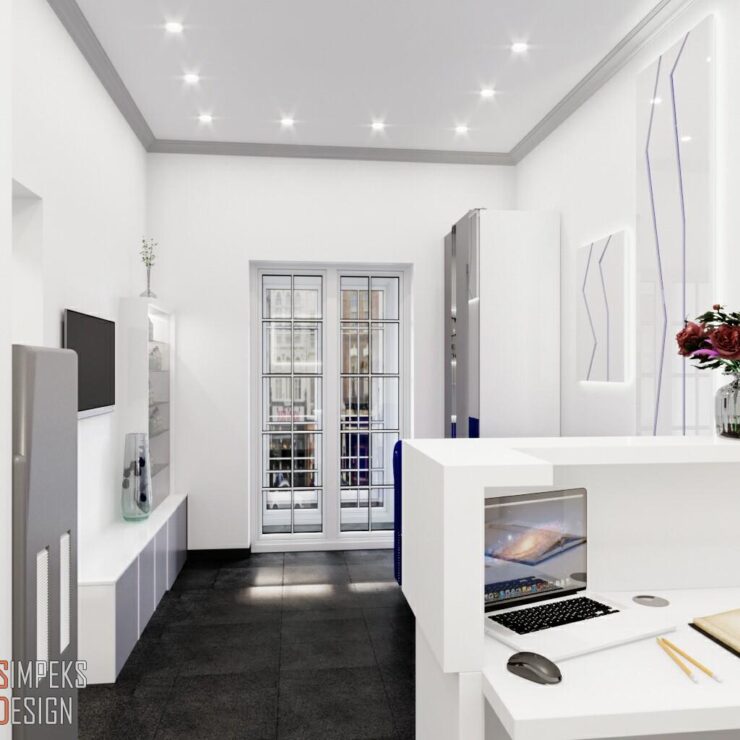 Design of the cosmetology center in Kyiv, “BOUTICQUE COSMETOLOGY”