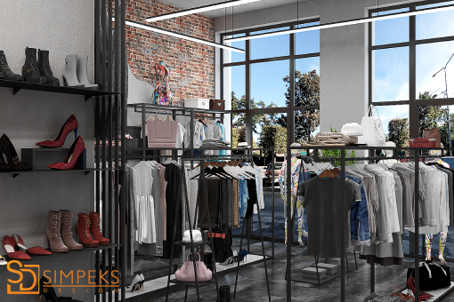 Дизайн бутіку м. Ірпень 94 кв. м. 2023