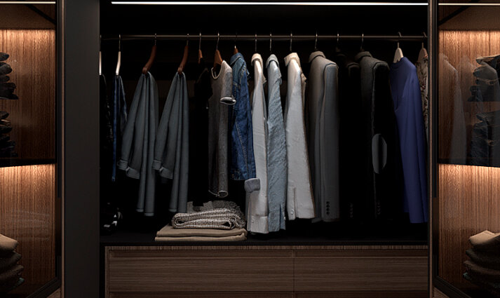 Design of dressing rooms