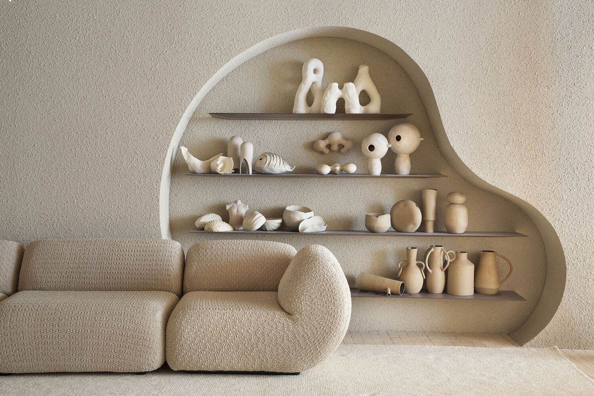 Interior Design Trend: Curved and Organic Shapes