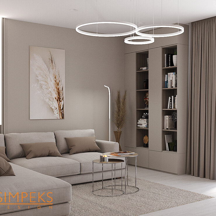 Two-room apartment Rybalsky residential complex, Kyiv, 73 sq.m.