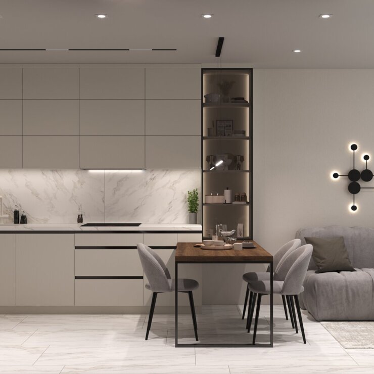 One-room apartment, Central residential complex, Irpen, 50 sq.m.