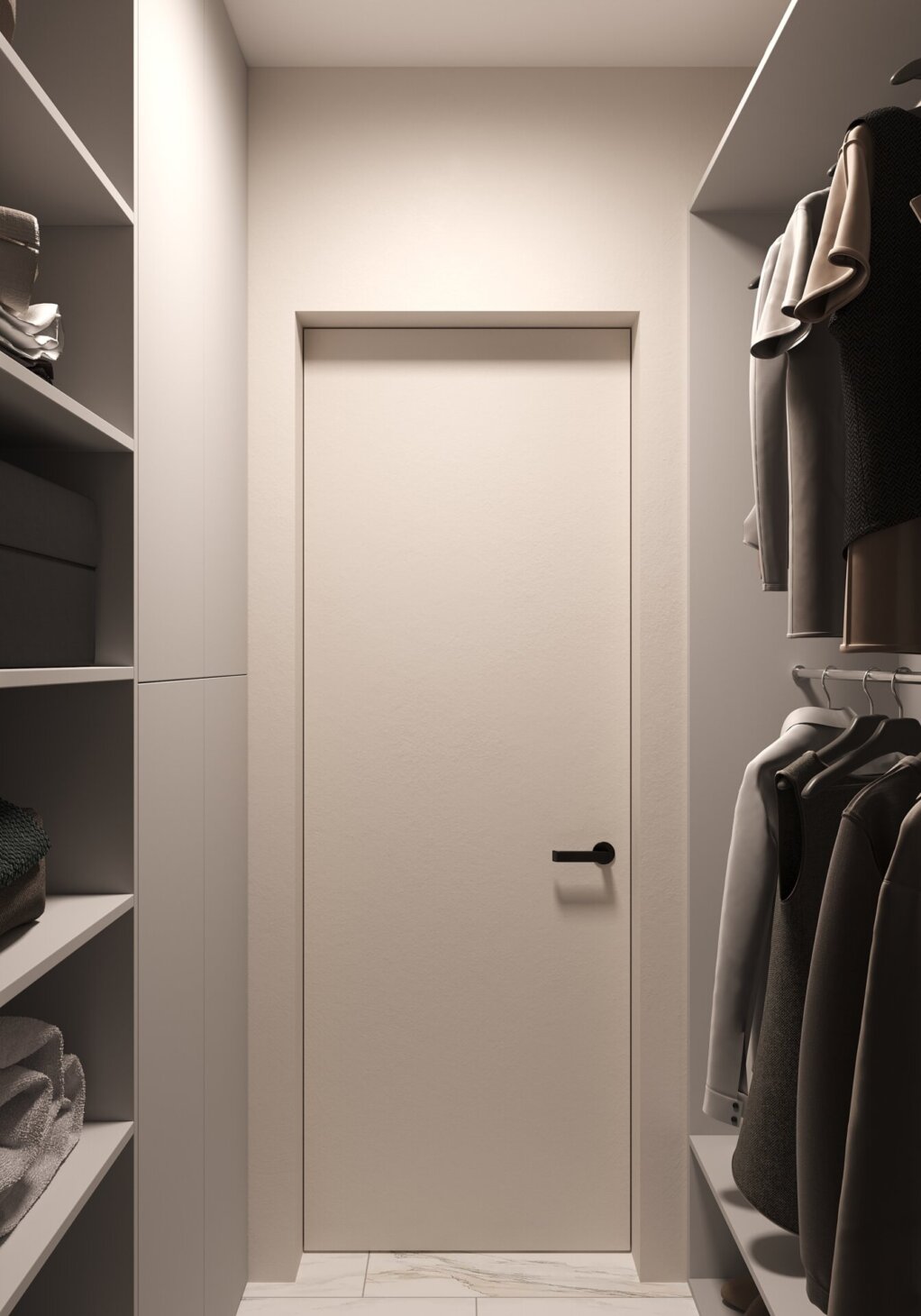 Modern dressing room