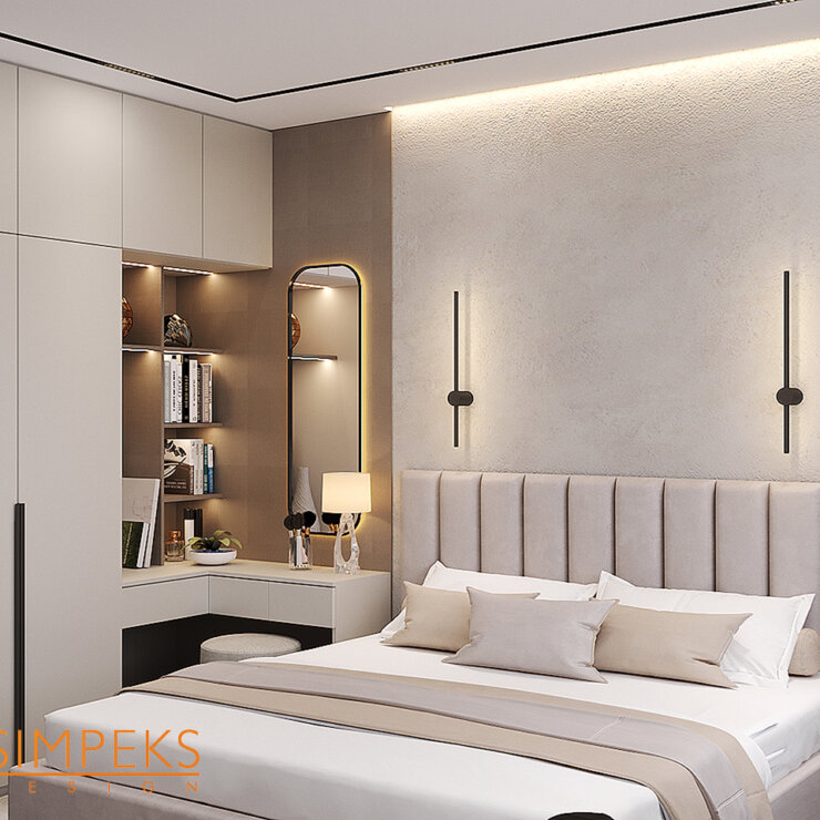 Design of a one-room apartment 44 sq.m. Residential complex. House on Vavilovykh. Kyiv