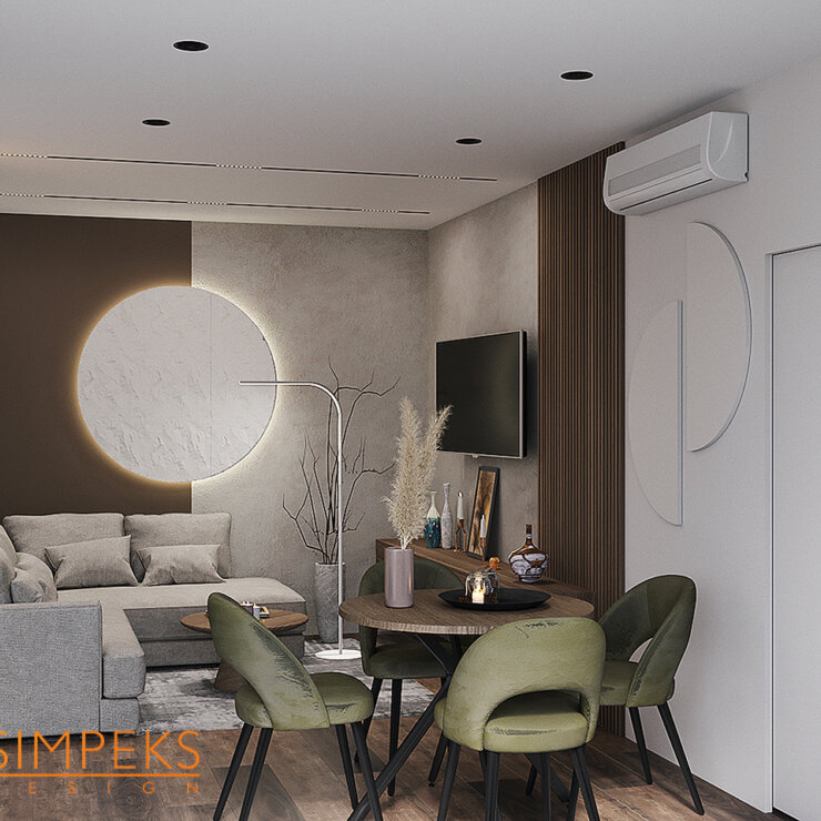 One-room apartment 45 sq.m. RC Obolon Plaza